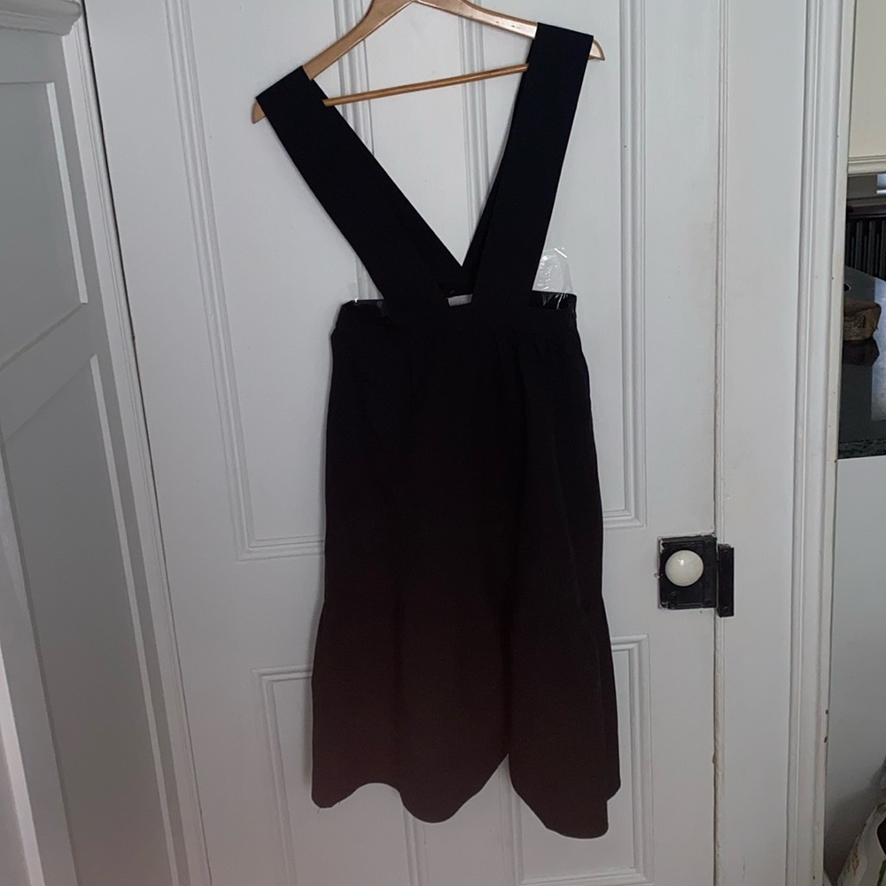 Hayden Los Angeles Tiered Overall Pinafore Dress